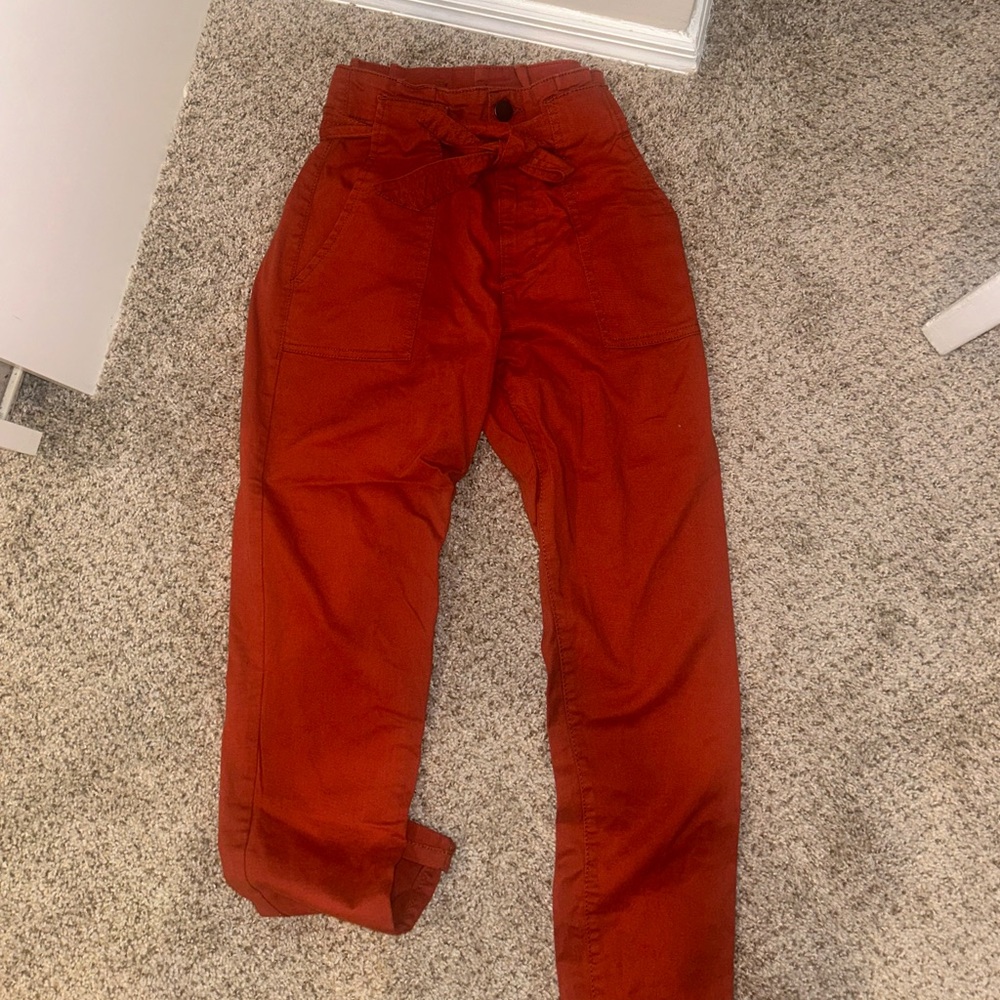 Red pants